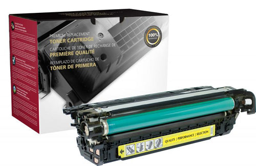 Clover Imaging Remanufactured Extended Yield Yellow Toner Cartridge for HP CE262A (HP 648A)
