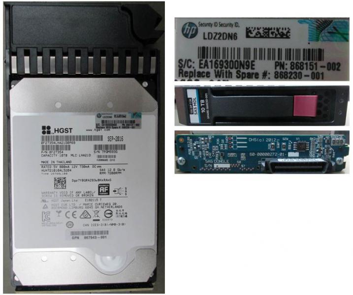 Depot International Remanufactured HPE MSA 10TB 12G SAS 7.2K LFF
