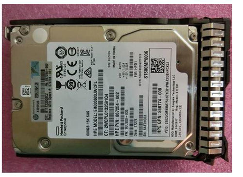 Depot International Remanufactured HPE 600GB 12G 15K SFF SAS Enterprise SC Hard Drive