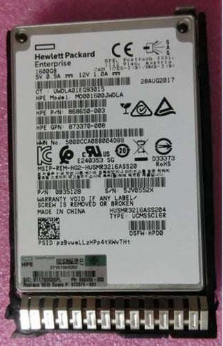 Depot International Remanufactured HPE 1.6TB SAS 12G MU SFF SC DS SSD