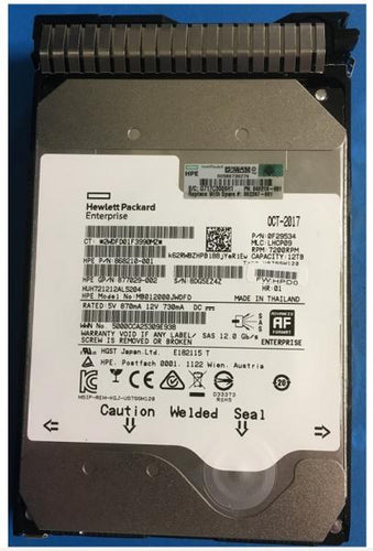 Depot International Remanufactured HPE 12TB SAS 12G 7.2K LFF SC He 512e DS HDD