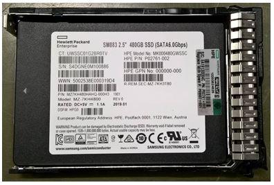 Depot International Remanufactured HPE 480GB SATA MU SFF SC DS SSD