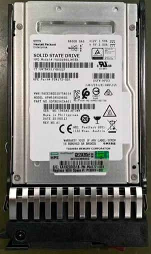HP Enterprise OEM HPE MSA 960GB SAS 12G RI SFF SSD
